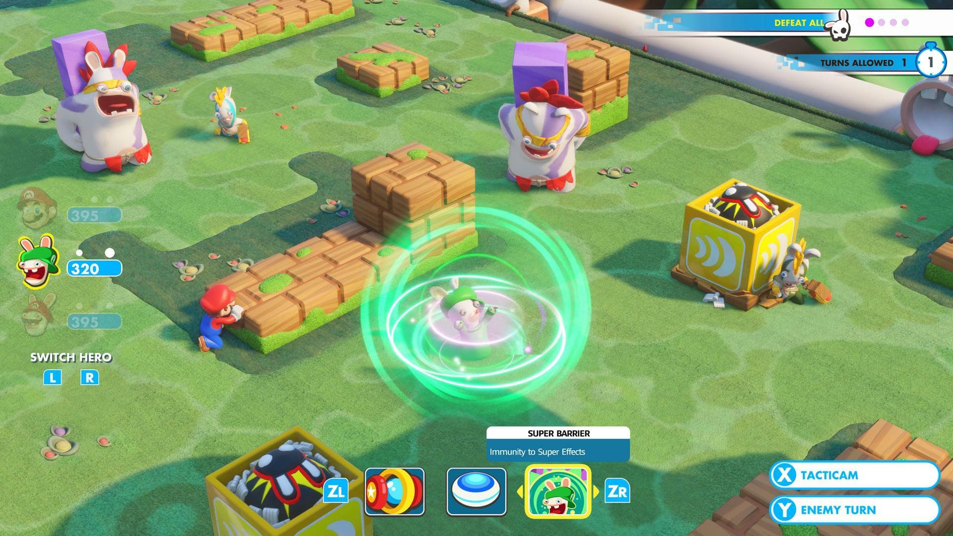Mario + Rabbids Kingdom Battle Gold Edition screenshot 4