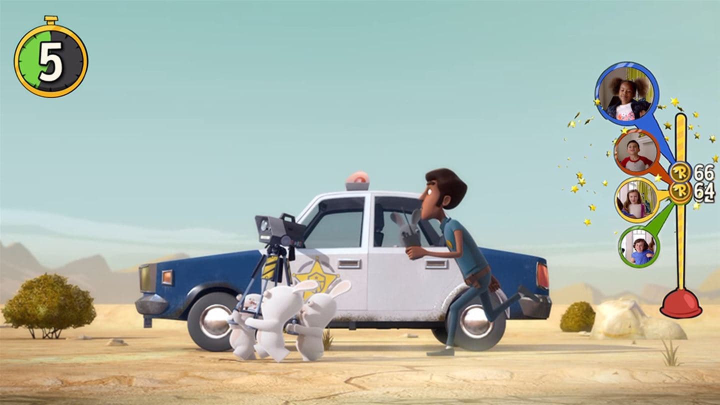 Rabbids Invasion: The Interactive TV Show screenshot 1
