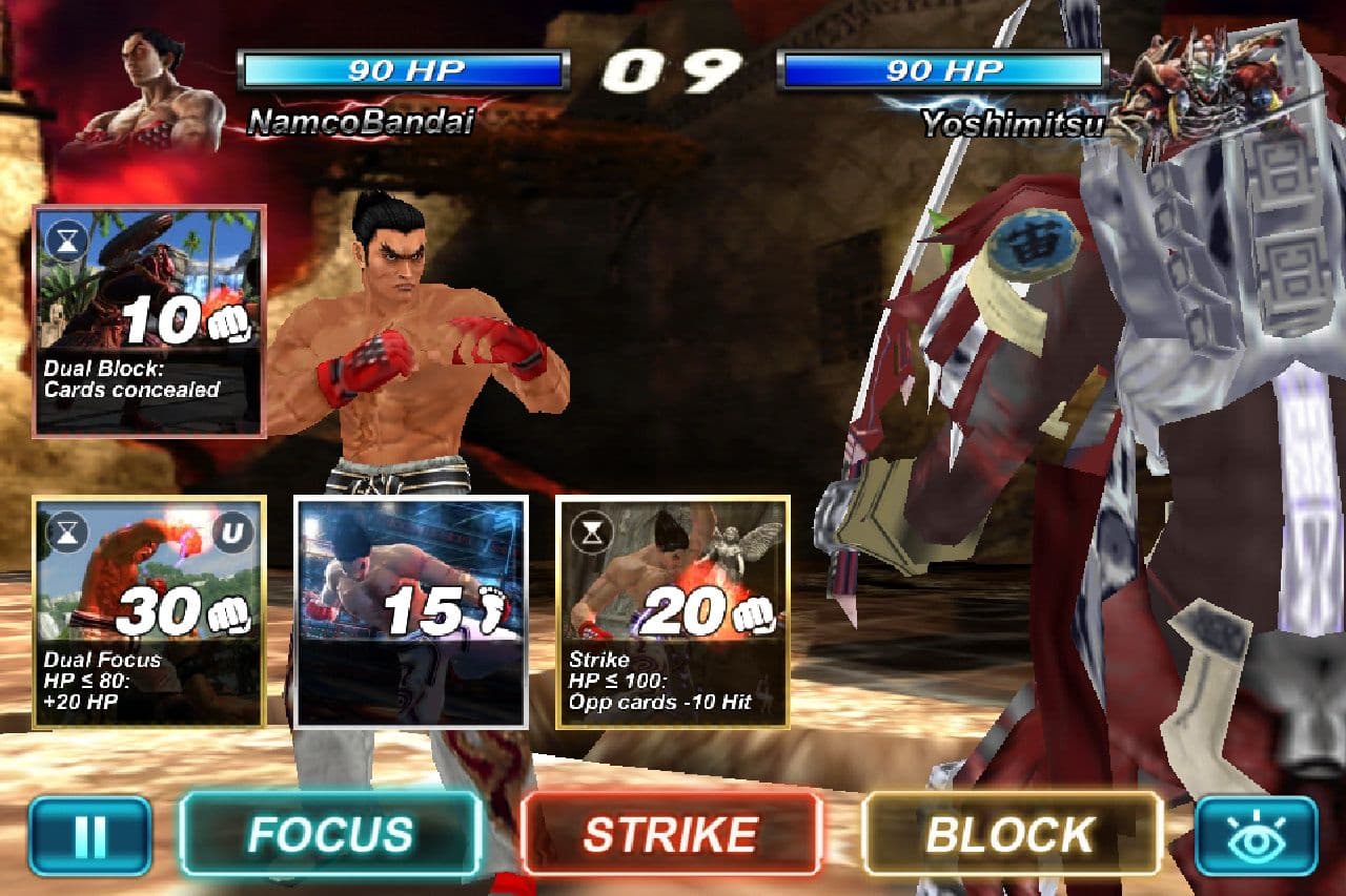 Tekken Card Tournament screenshot 2