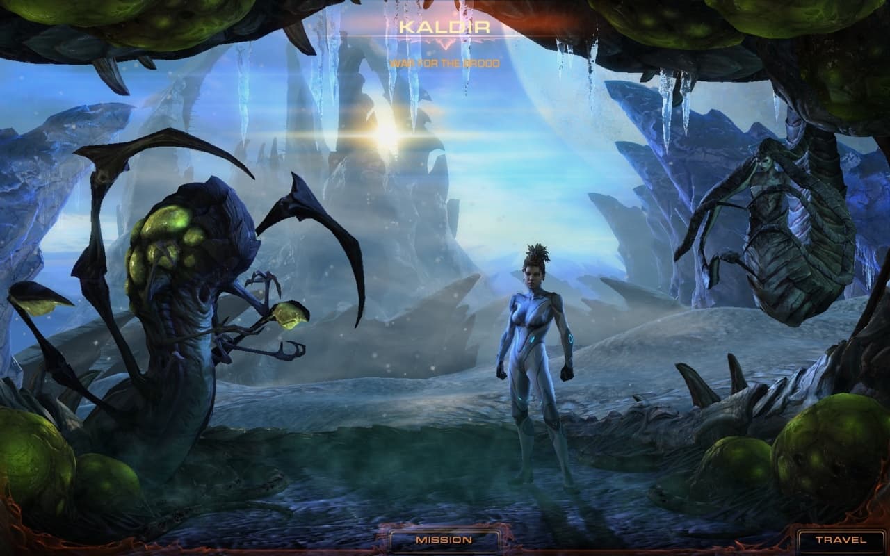 StarCraft II: Heart of the Swarm screenshot 3