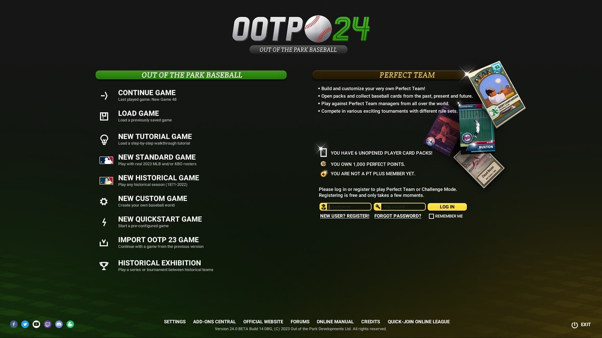 Out of the Park Baseball 24 screenshot 1
