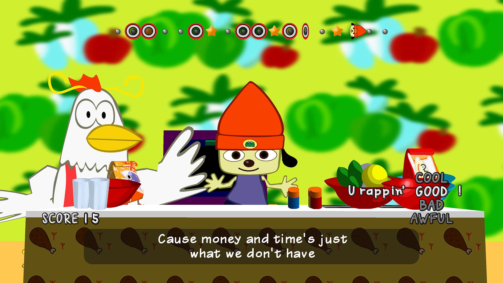 PaRappa The Rapper: Remastered screenshot 3