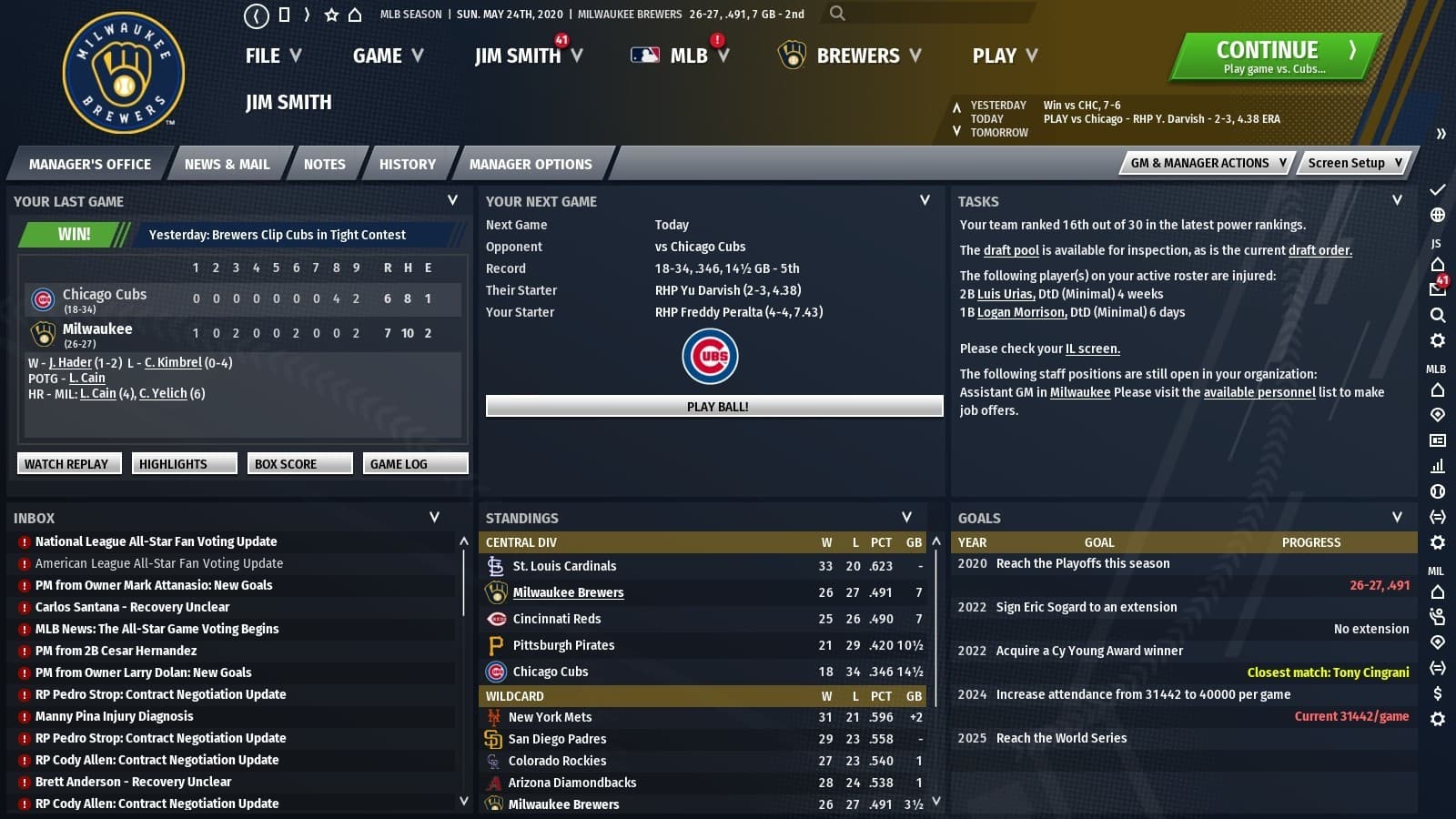 Out of the Park Baseball 21 screenshot 3