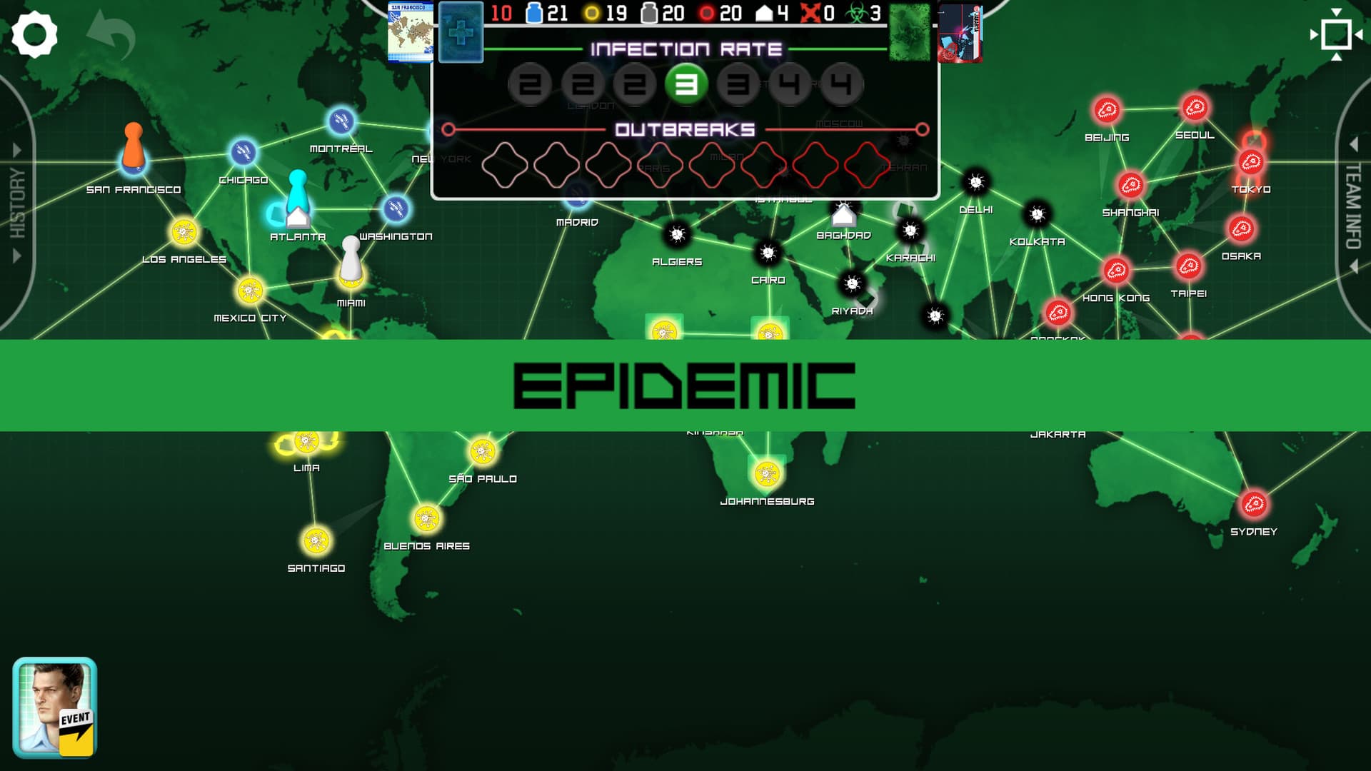 Pandemic: The Board Game screenshot 2