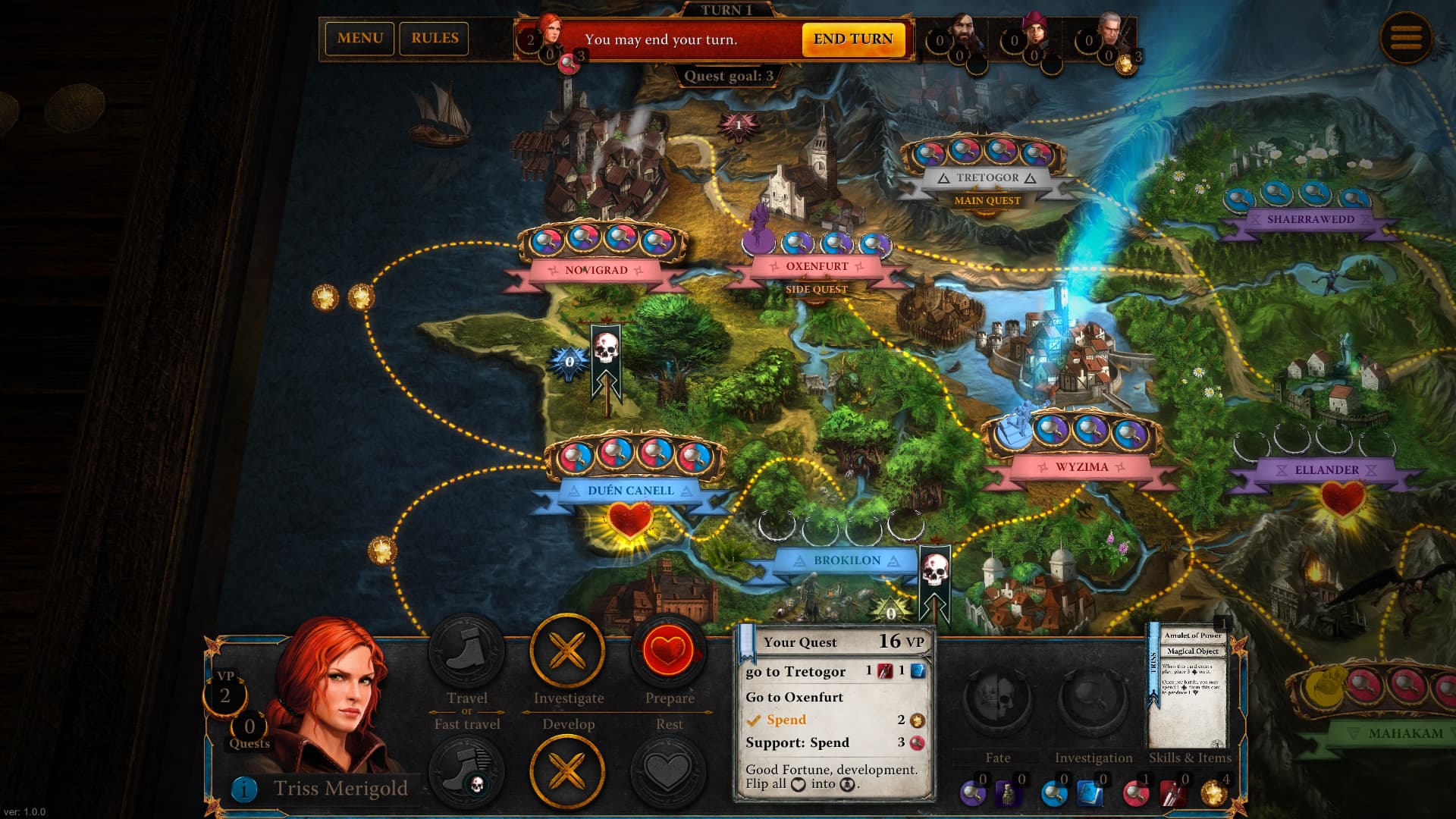 The Witcher Adventure Game screenshot 2