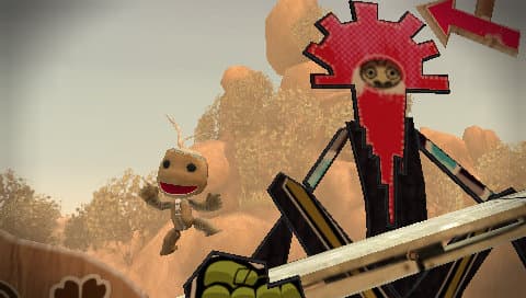 LittleBigPlanet PSP screenshot 1