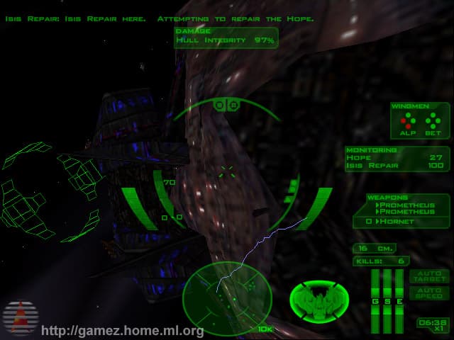 Descent: FreeSpace – The Great War (1998) screenshot 6