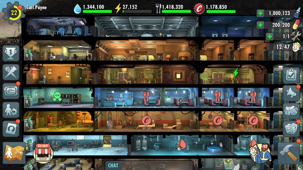 Fallout Shelter Online screenshot 1