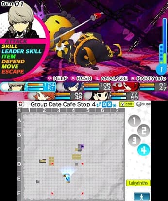 Persona Q: Shadow of the Labyrinth screenshot 6