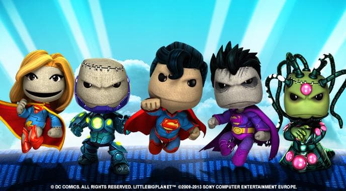 LittleBigPlanet 2: DC Comics Premium Level Pack screenshot 1