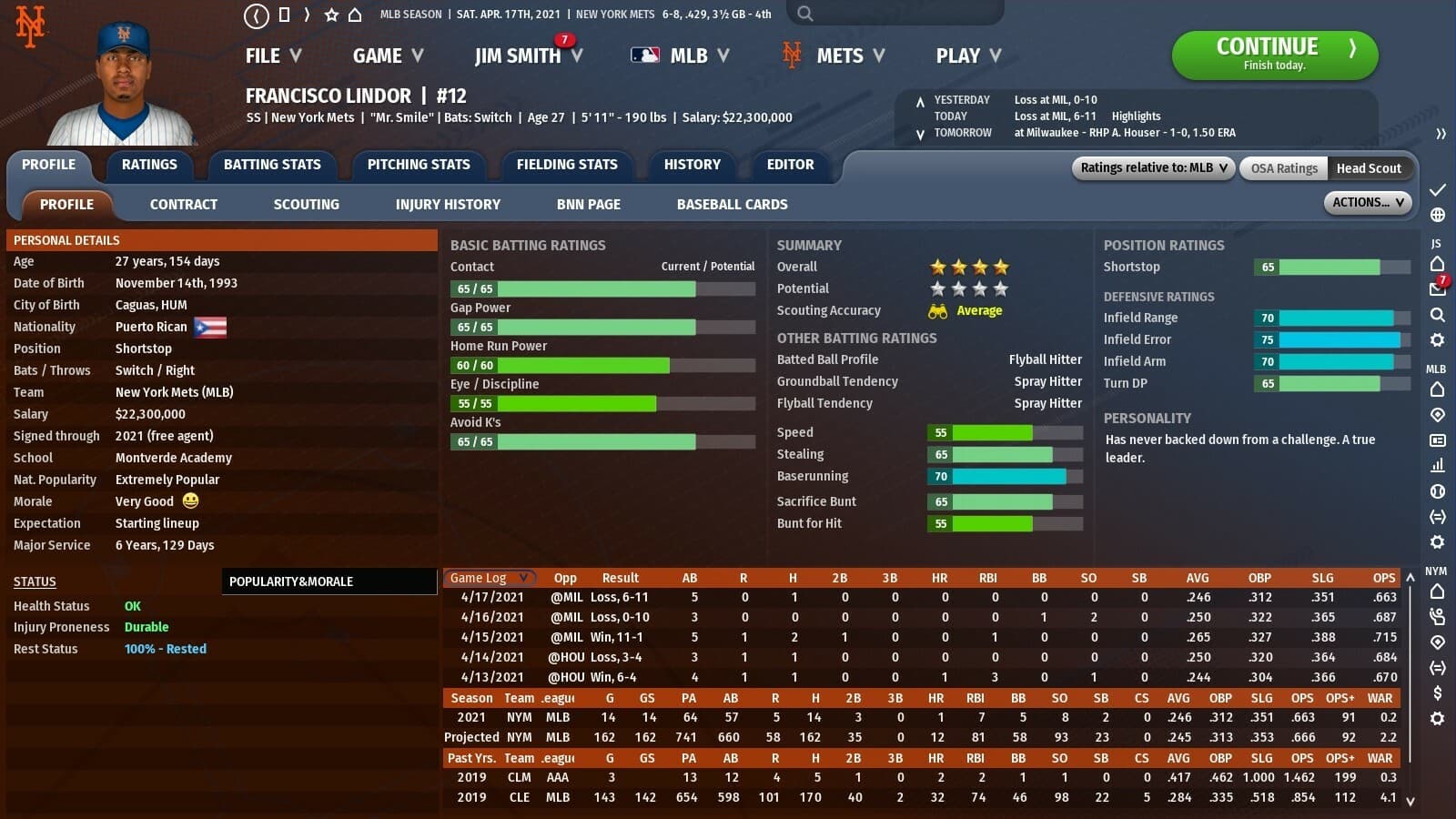 Out of the Park Baseball 22 screenshot 4