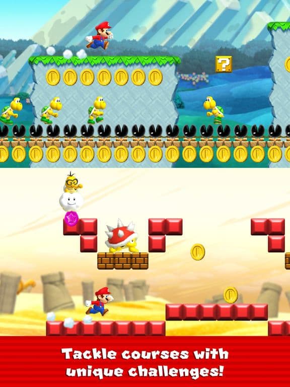 Super Mario Run screenshot 1