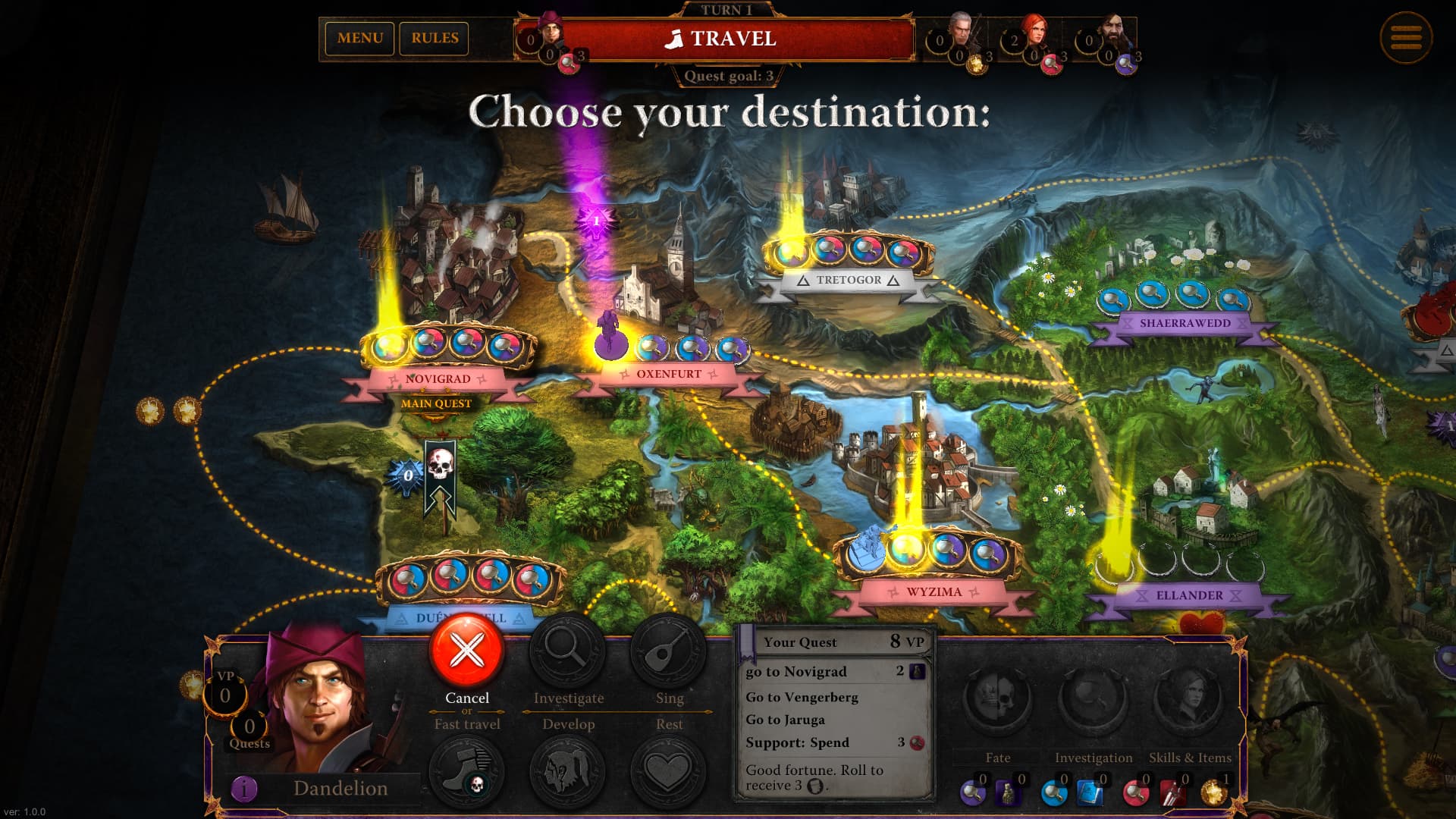The Witcher Adventure Game screenshot 4