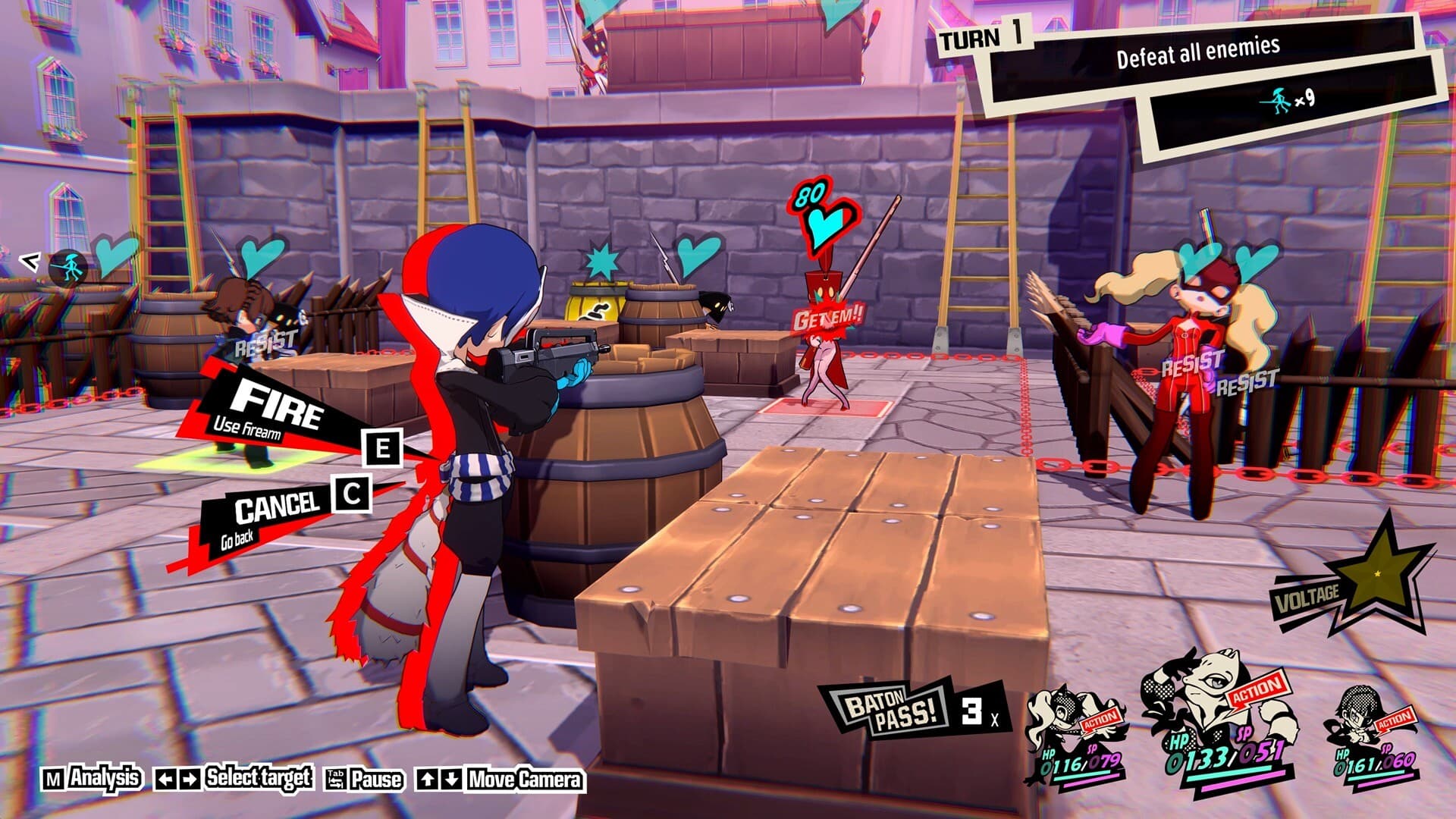 Persona 5 Tactica screenshot 3