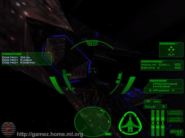 Descent: FreeSpace – The Great War (1998) screenshot 2