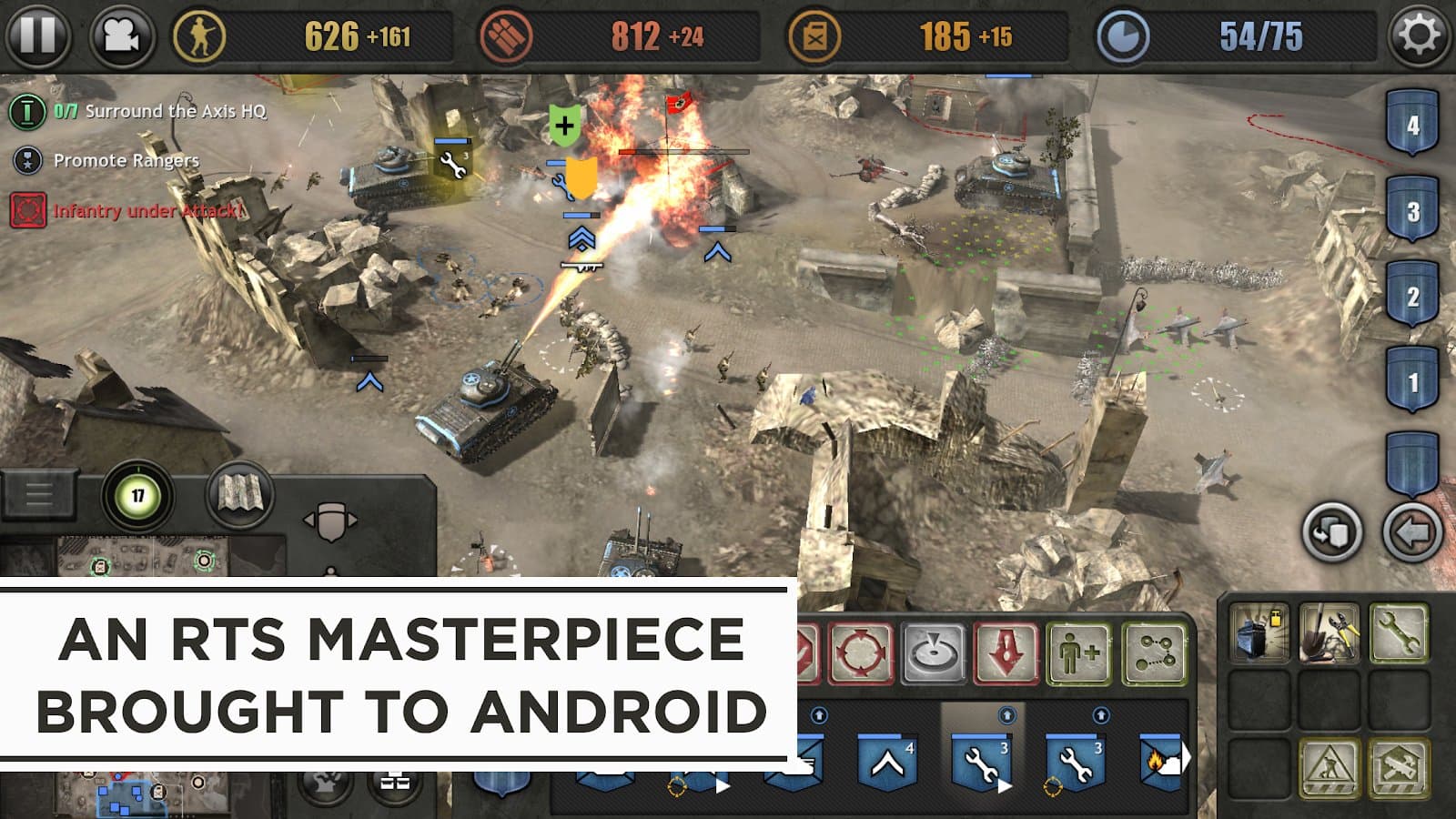 Company of Heroes (mobile) screenshot 2