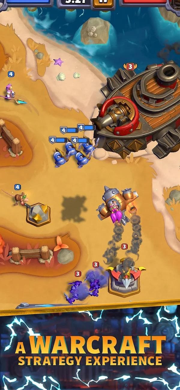 Warcraft Arclight Rumble screenshot 4