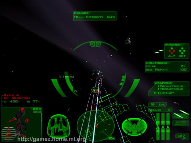 Descent: FreeSpace – The Great War (1998) screenshot 5
