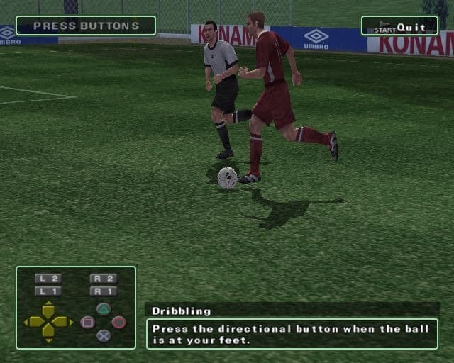 Pro Evolution Soccer 2 screenshot 2