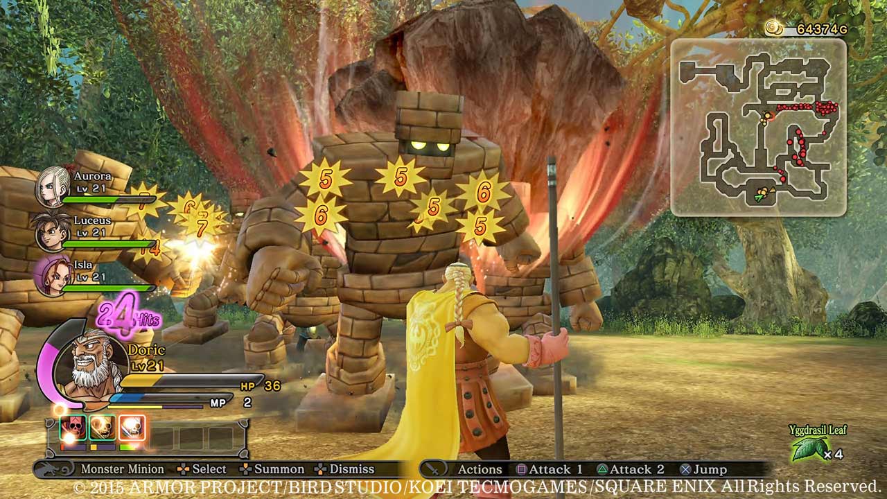 DRAGON QUEST HEROES: The World Tree's Woe and the Blight Below screenshot 4