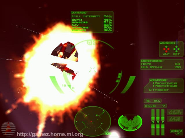Descent: FreeSpace – The Great War (1998) screenshot 3
