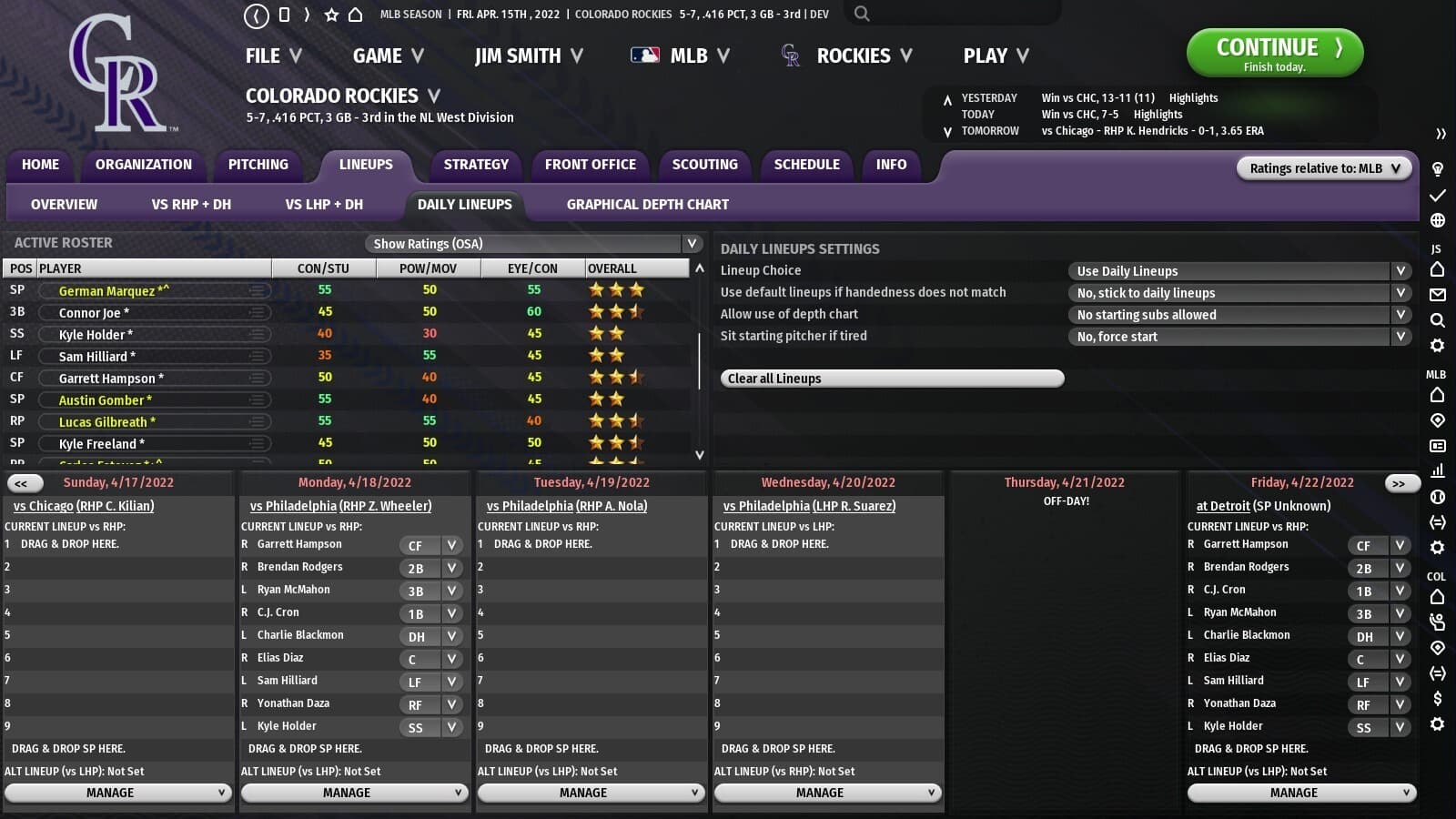 Out of the Park Baseball 23 screenshot 2