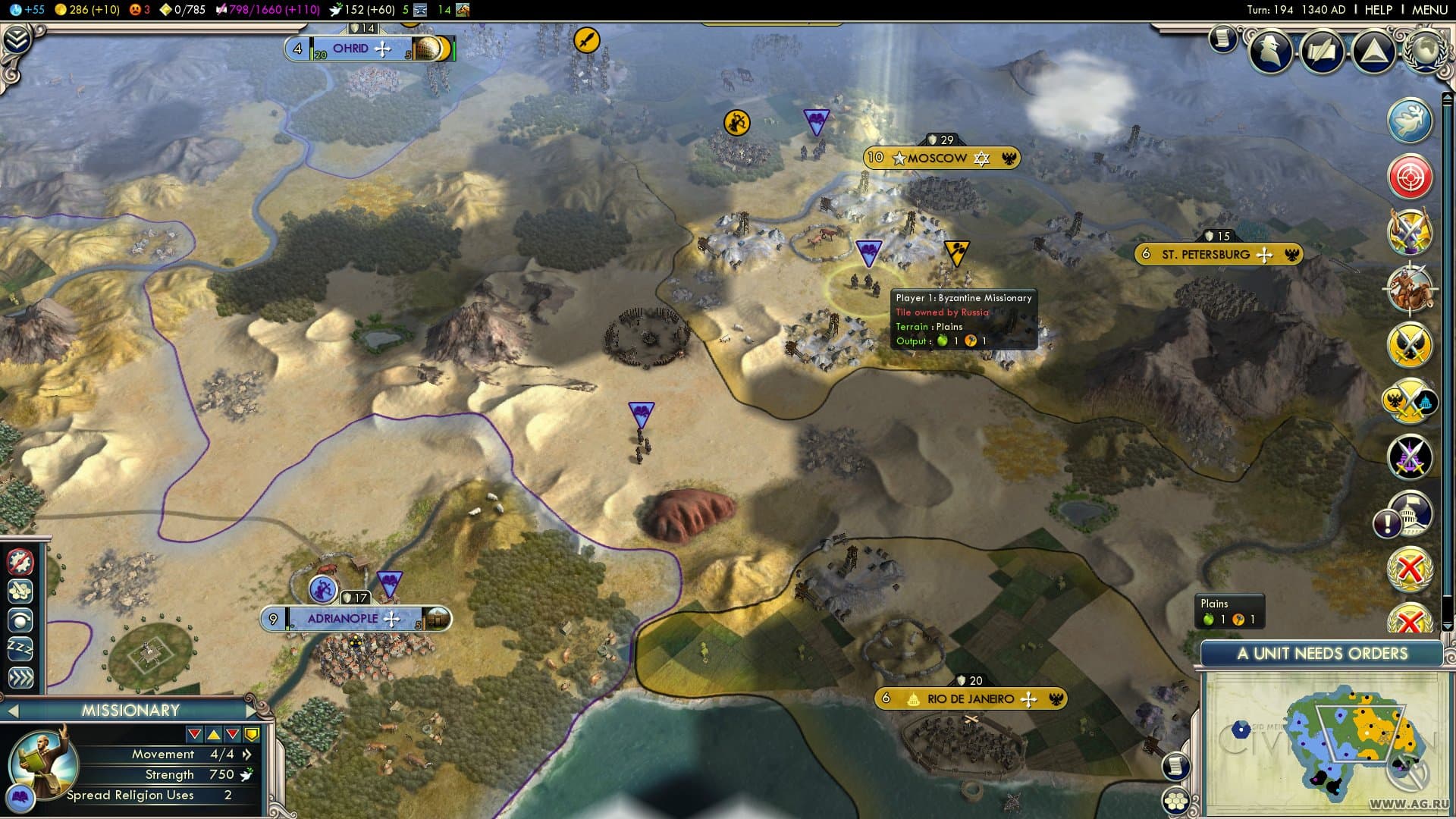 Sid Meier's Civilization V: Gods & Kings screenshot 4