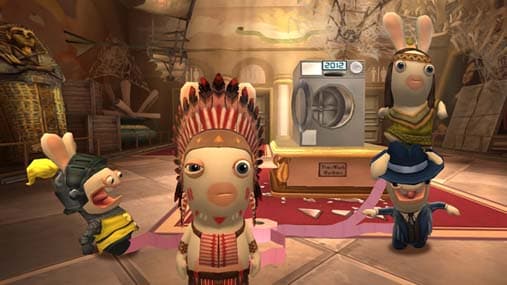 Raving Rabbids Travel in Time screenshot 2