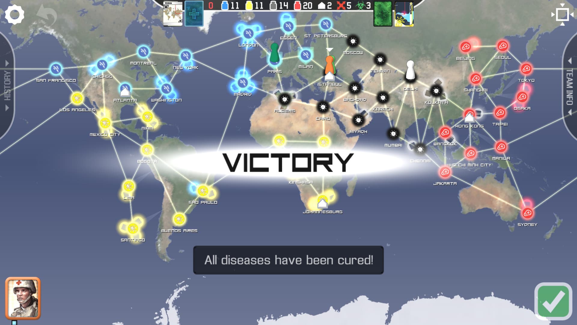 Pandemic: The Board Game screenshot 5