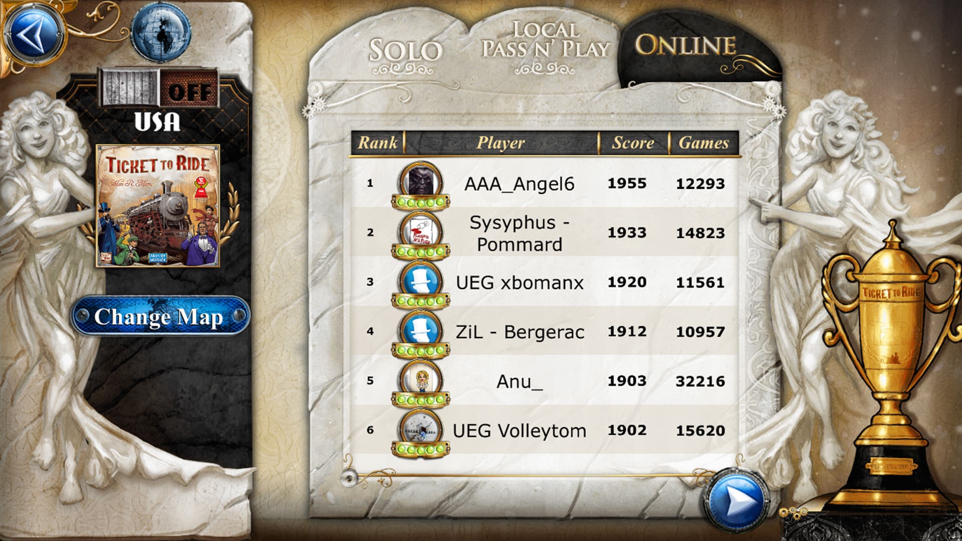 Ticket to Ride screenshot 2