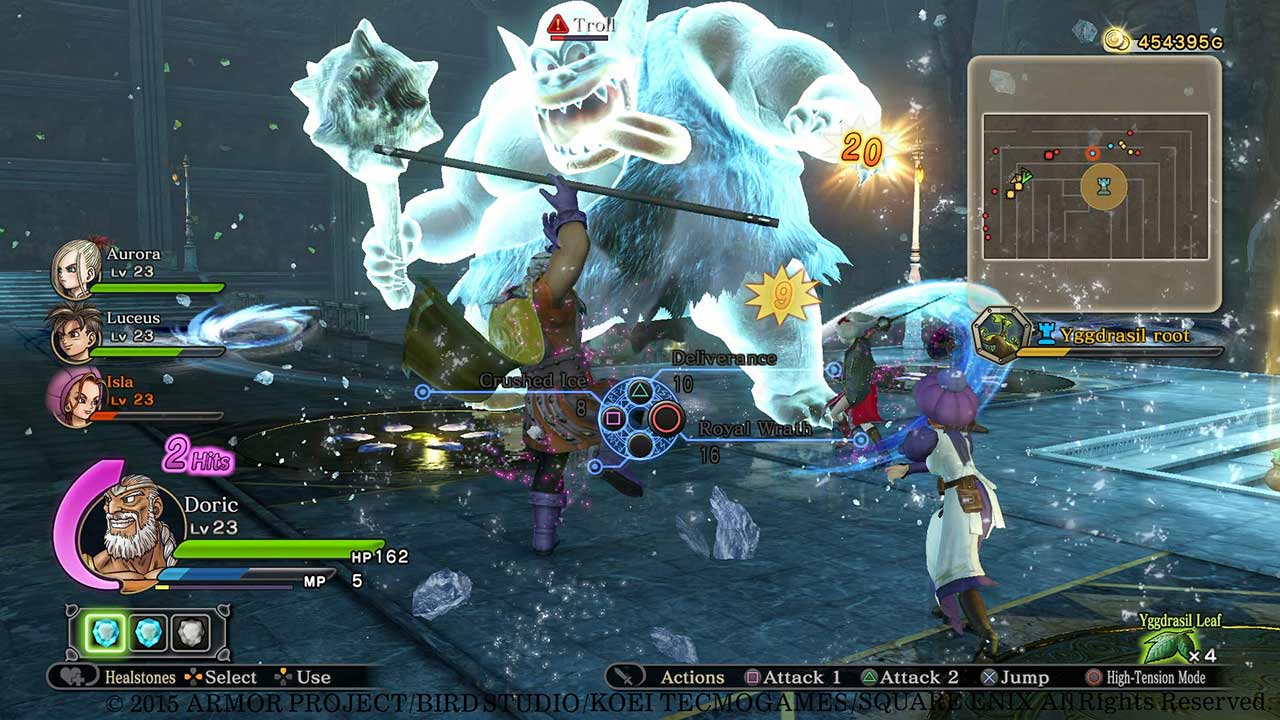 DRAGON QUEST HEROES: The World Tree's Woe and the Blight Below screenshot 6