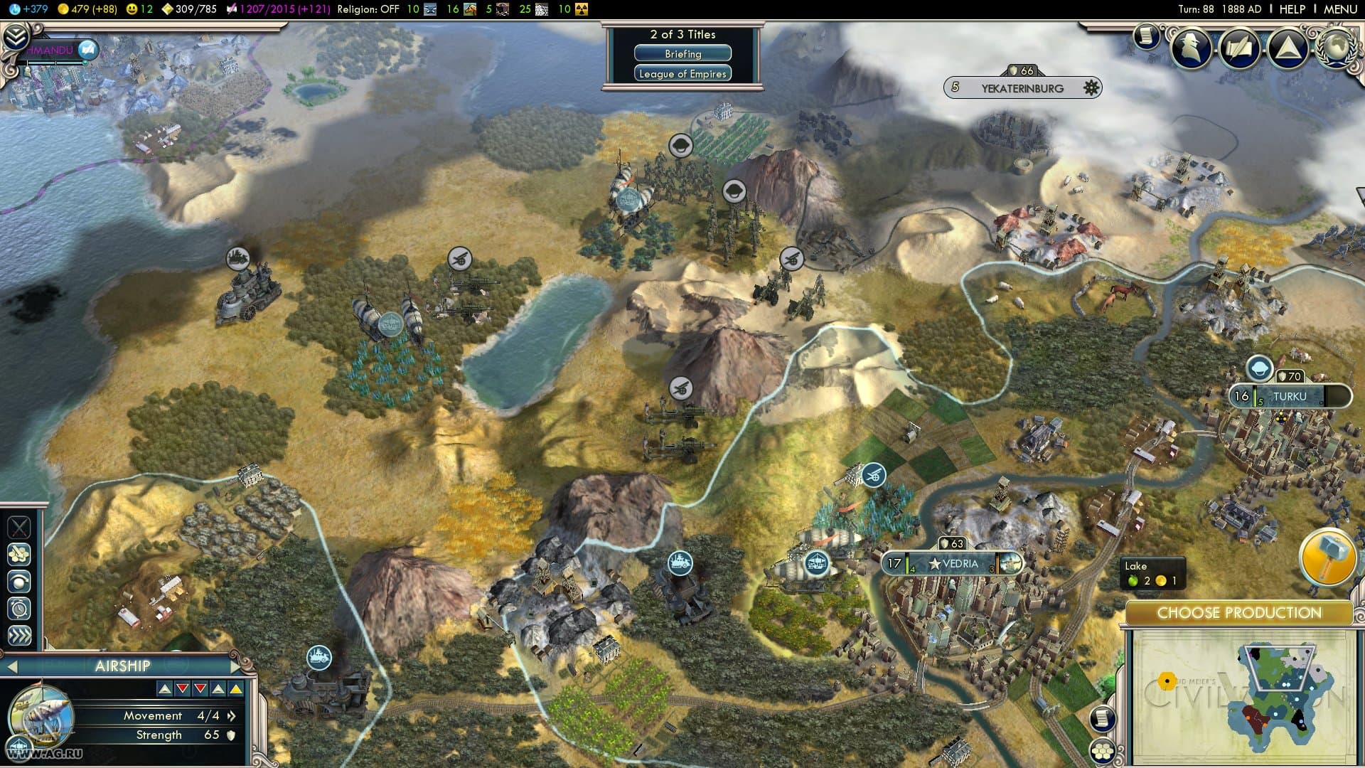 Sid Meier's Civilization V: Gods & Kings screenshot 3