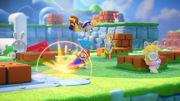 Mario + Rabbids Kingdom Battle screenshot 2