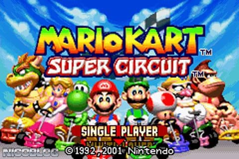 Mario Kart: Super Circuit (2001) screenshot 1