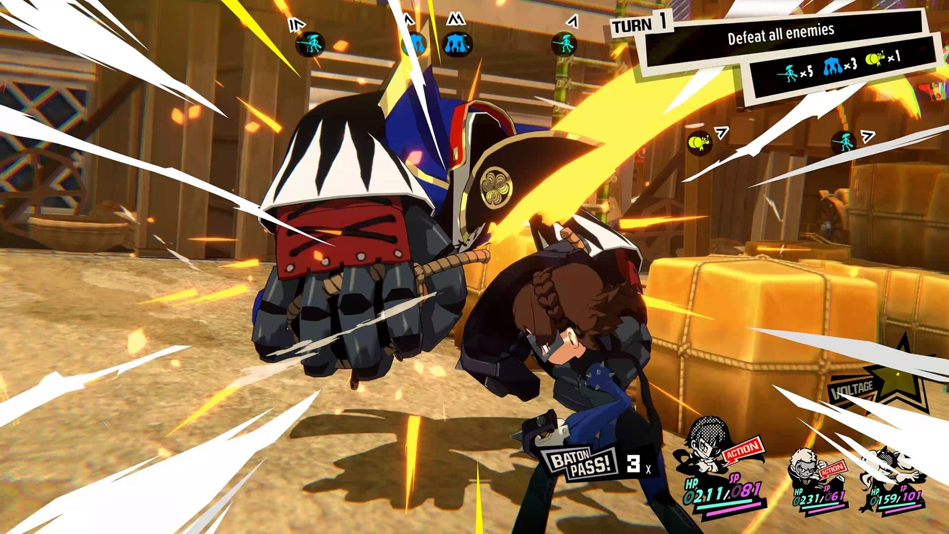 Persona 5 Tactica screenshot 4